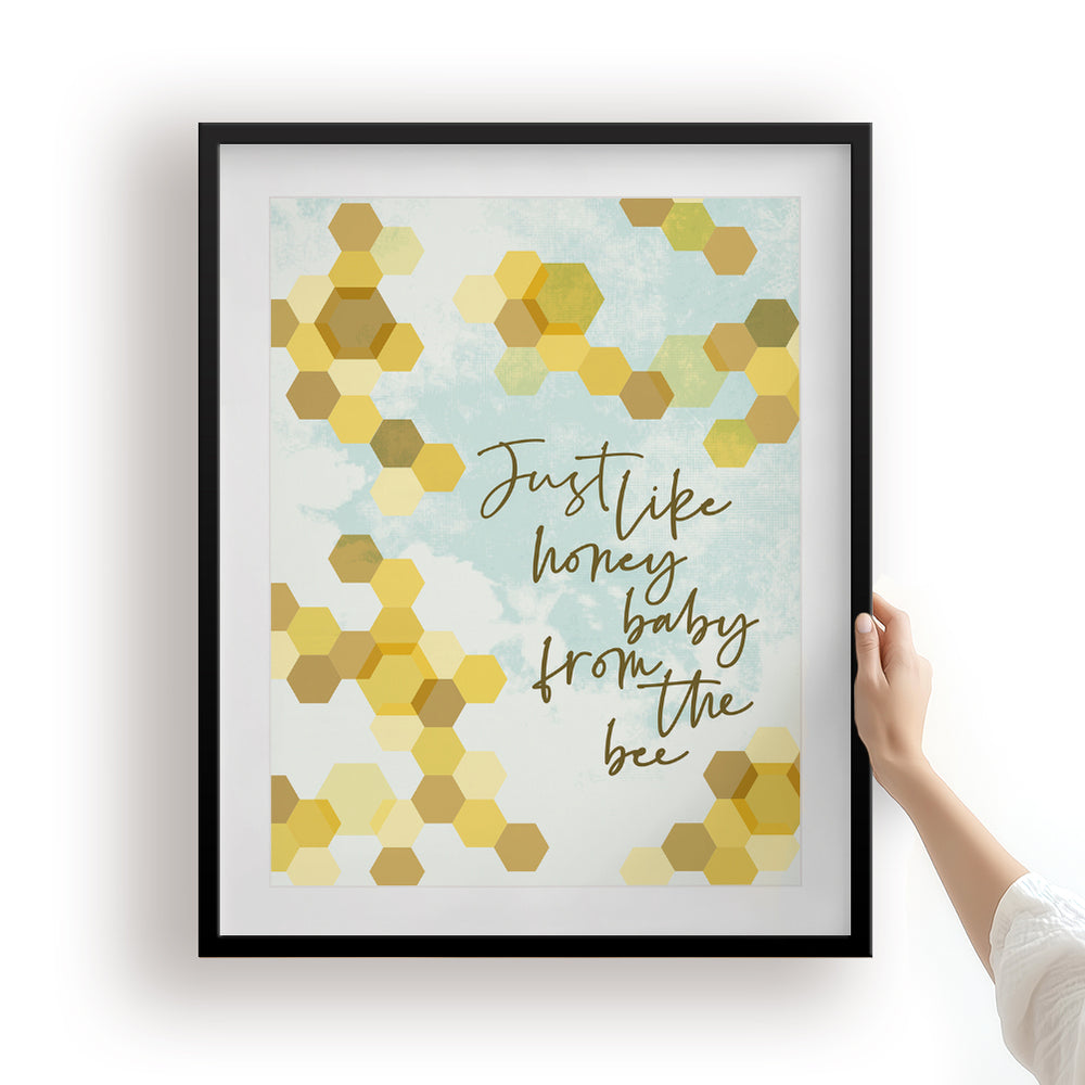 Tupelo Honey | Van Morrison - Song Lyric Wall Art Music Poster