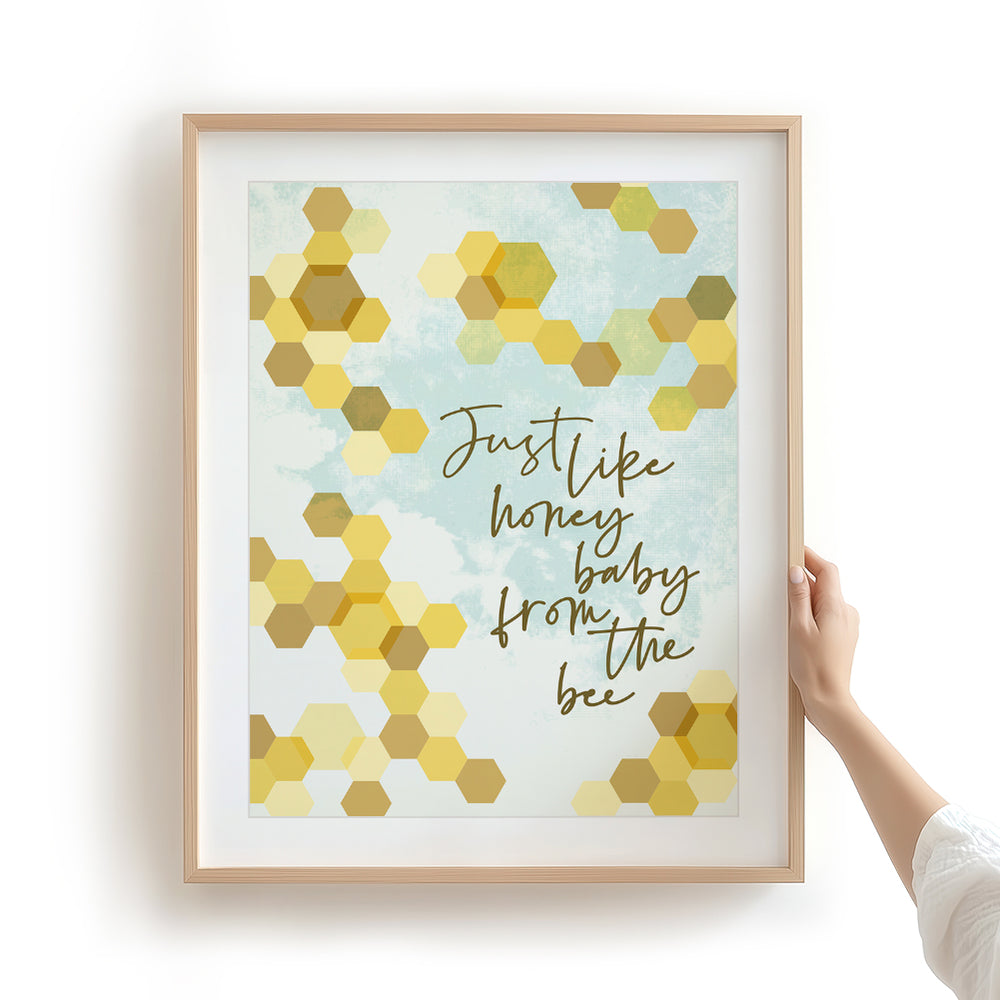 Tupelo Honey | Van Morrison - Song Lyric Wall Art Music Poster
