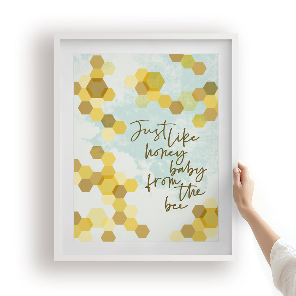 Tupelo Honey | Van Morrison - Song Lyric Wall Art Music Poster