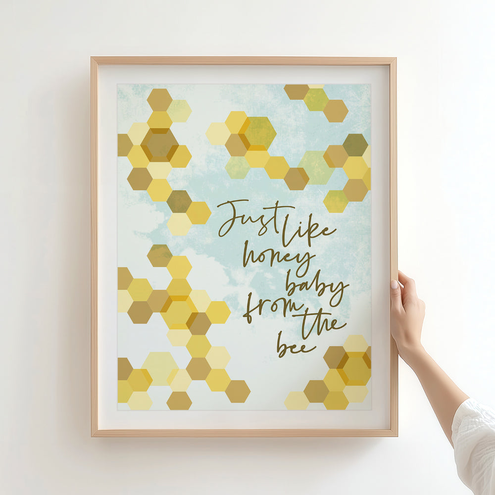 Tupelo Honey | Van Morrison - Song Lyric Wall Art Music Poster