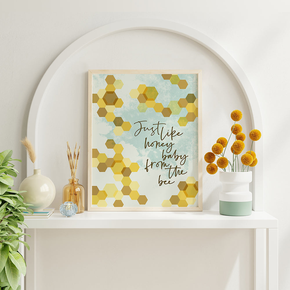 Tupelo Honey | Van Morrison - Song Lyric Wall Art Music Poster