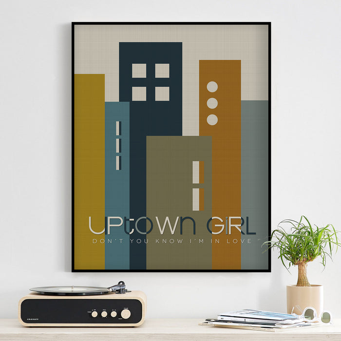 mid-century modern billy Joel art