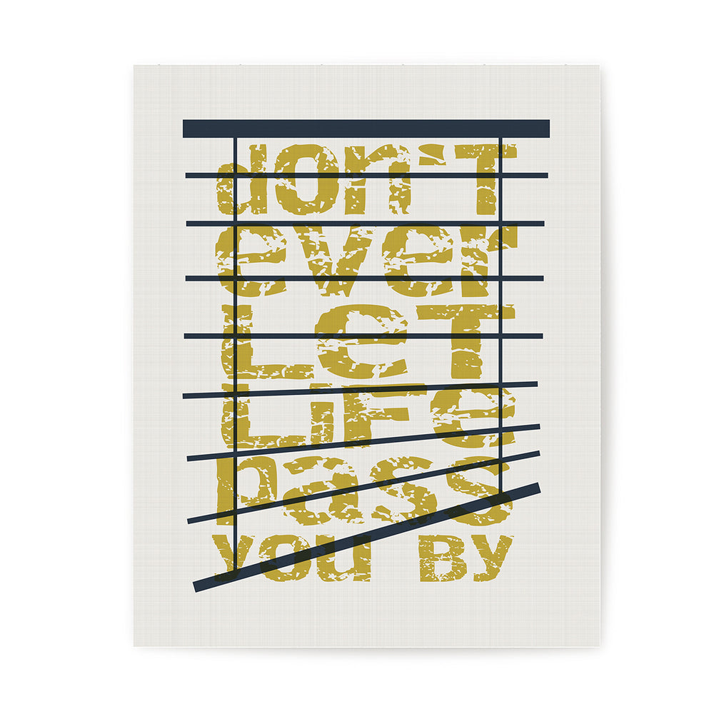 Warning | Incubus - Song Lyrics Art Print