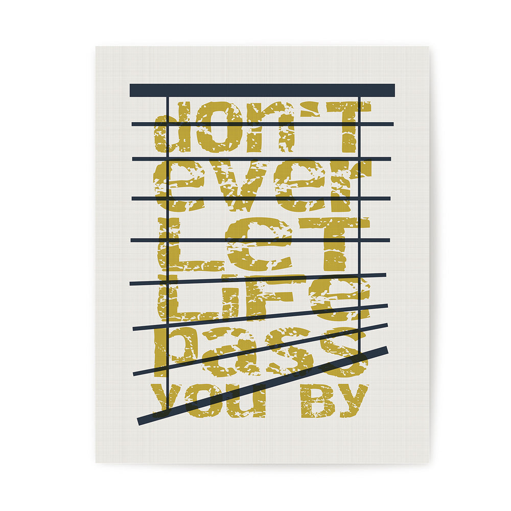 Warning | Incubus - Song Lyrics Art Print