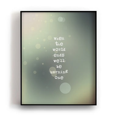 When The World Ends by Dave Matthews Band