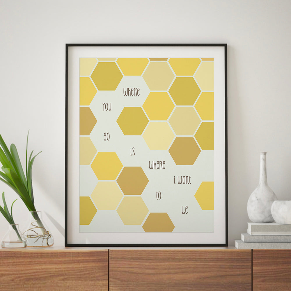 Where Are You Going? | Dave Matthews Band - Song Lyrics Wall Art Print