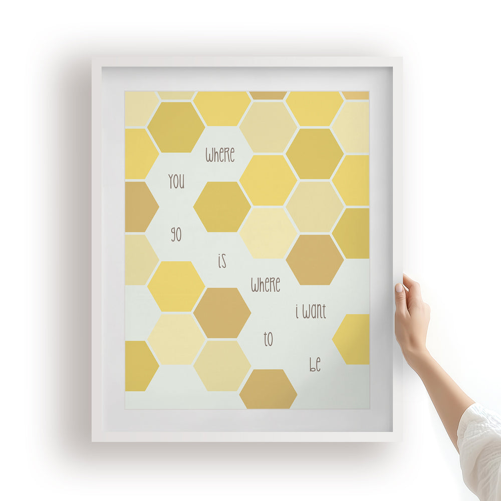 Where Are You Going? | Dave Matthews Band - Song Lyrics Wall Art Print