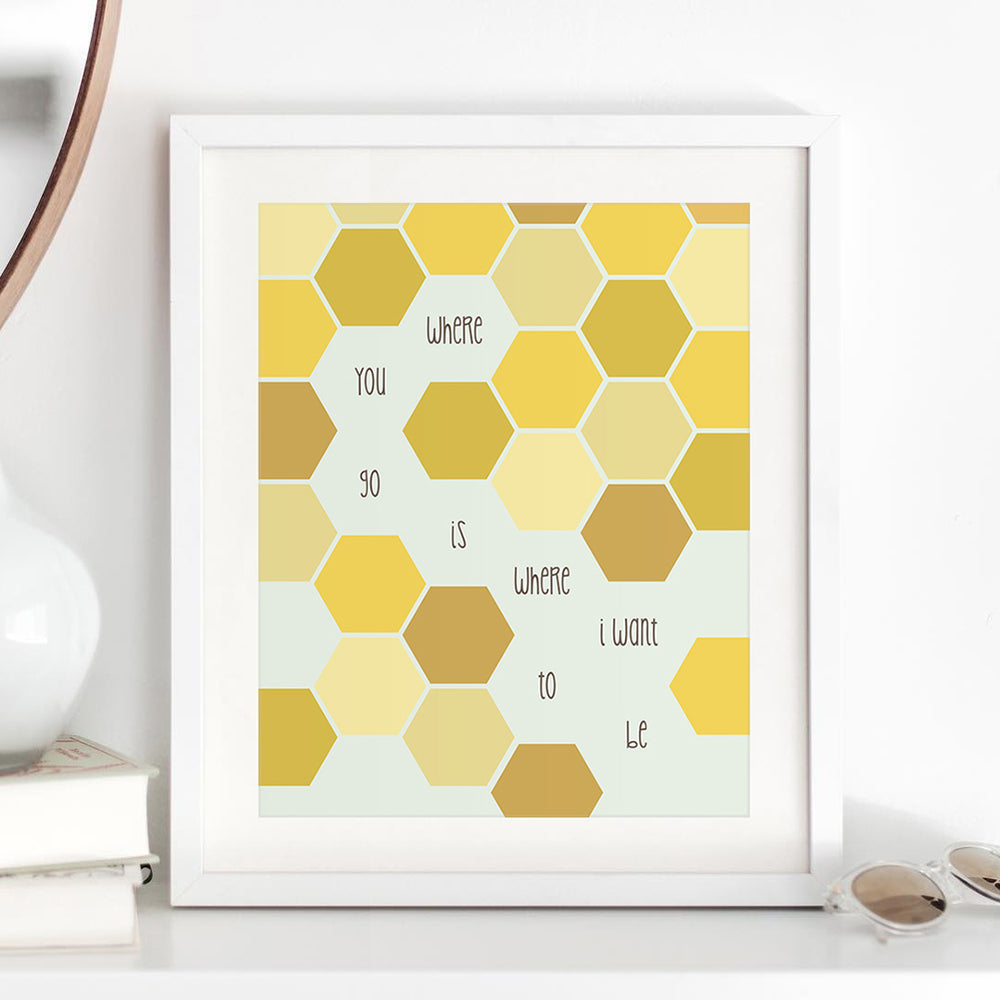 Where Are You Going? | Dave Matthews Band - Song Lyrics Wall Art Print