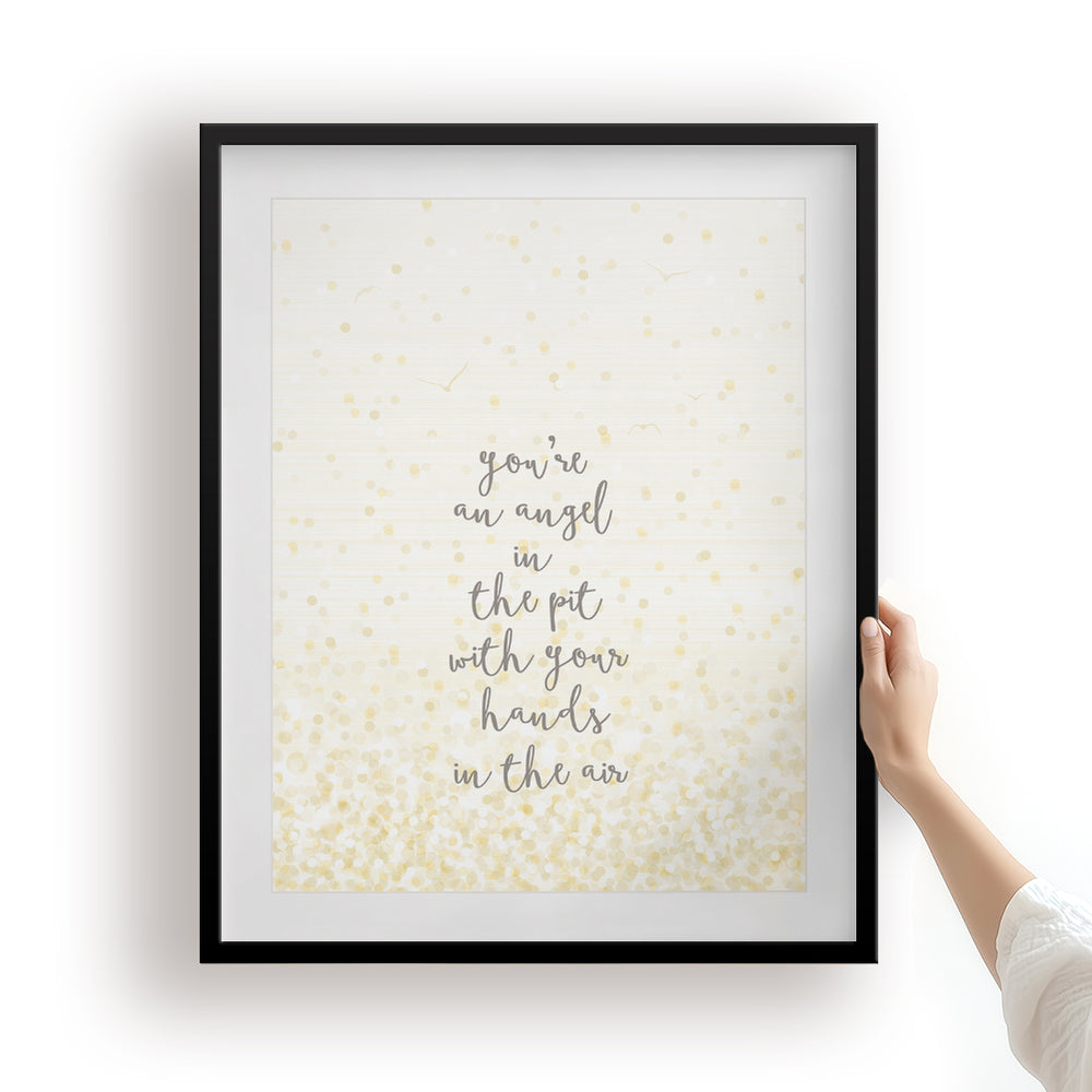 Wounded | Third Eye Blind - song lyric wall art music poster