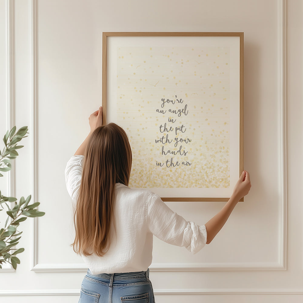 Wounded | Third Eye Blind - song lyric wall art music poster