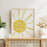 You Are My Sunshine song lyric wall art music poster