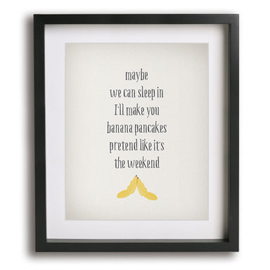 Banana Pancakes | Jack Johnson