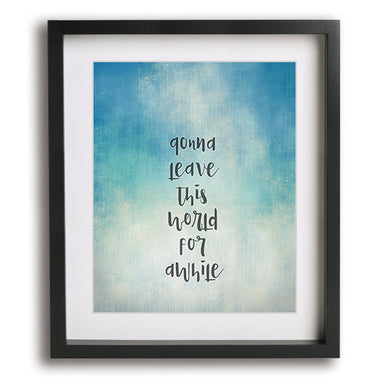 Tom Petty song lyric art