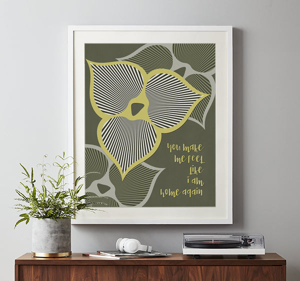 The Cure lyric poster